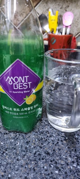 몽베스트 Montbest with Sparkling water Lemon OR Lime 20병(랜덤) — 5점을 준 리뷰어가 2022년 8월 올린 사용 사진