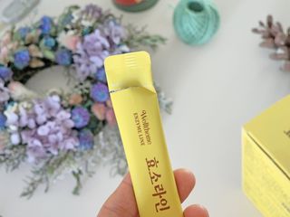 목 넘김이 편한 곡물발효효소 웰테므 효소라인 — 5점을 준 리뷰어가 2023년 11월 올린 사용 사진