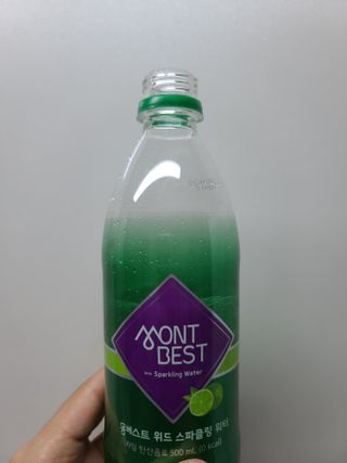 몽베스트 Montbest with Sparkling water Lime20병 — 5점을 준 리뷰어가 2022년 9월 올린 사용 사진