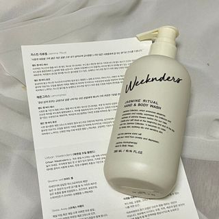 [위켄더스] 기분좋은 하루를 선사해주는 핸드& 바디워시 1종 랜덤발송 — 4.5점을 준 리뷰어가 2022년 4월 올린 사용 사진
