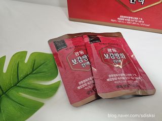 광동생활건강 [광동]진하고 깊은 풍미, 광동 보감쌍화진액 100mL * 18포 — 5점을 준 리뷰어가 2024년 6월 올린 사용 사진