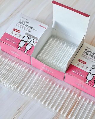 마미앤유 개별 듀얼면봉 — 5점을 준 리뷰어가 2022년 2월 올린 사용 사진