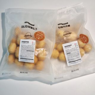 Dog&Ball 독앤볼 [Dog&Ball] 미니찹쌀볼도그 찹쌀치즈볼 — 5점을 준 리뷰어가 2021년 12월 올린 사용 사진