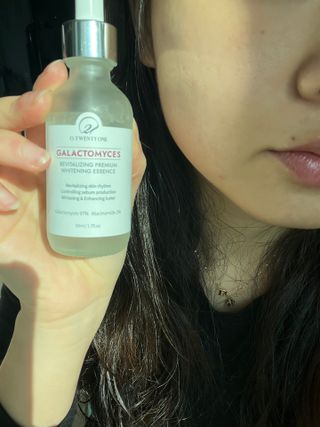 오투에니원 갈락토미세스 리바이탈라이징 프리미엄 화이트닝 에센스 50ml — 5점을 준 리뷰어가 2022년 12월 올린 사용 사진