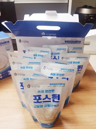 자연에온 마시는 프로틴 고함량 균형단백질 음료 포스틴 125ml 10개입 1BOX — 5점을 준 리뷰어가 2021년 5월 올린 사용 사진