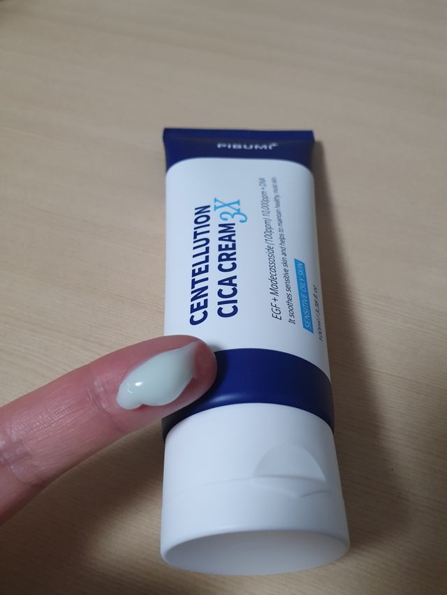 피부미 센텔루션 시카크림 3X 100ml 리뷰 사진