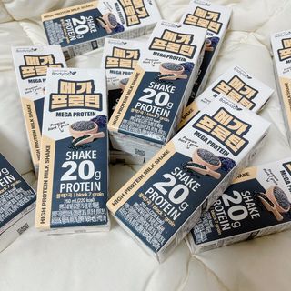 바디랩 프로틴음료 단백질쉐이크 메가프로틴 — 4.5점을 준 리뷰어가 2022년 4월 올린 사용 사진