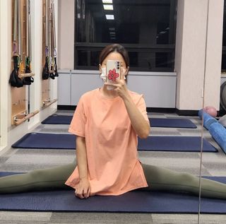 [딕시] 힙 플랙션 레깅스 HIP FLEXION Leggings — 5점을 준 리뷰어가 2022년 10월 올린 사용 사진