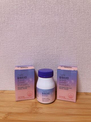 건강상점 그날의 힐링타민 포우먼 — 5점을 준 리뷰어가 2022년 10월 올린 사용 사진