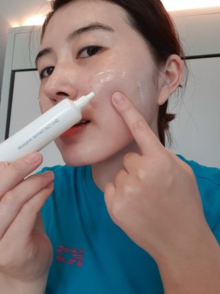 브에노 스킨셀 더마 앰플 — 5점을 준 리뷰어가 2021년 6월 올린 사용 사진