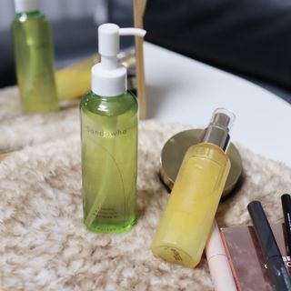 스킨큐어 산다화 순한 클렌징 동백 오일 200ml — 5점을 준 리뷰어가 2023년 4월 올린 사용 사진