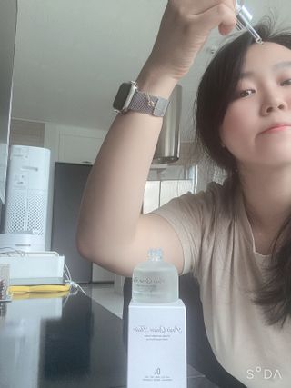 브에노 파리퀸 윌 페이스 오일 — 4점을 준 리뷰어가 2021년 6월 올린 사용 사진