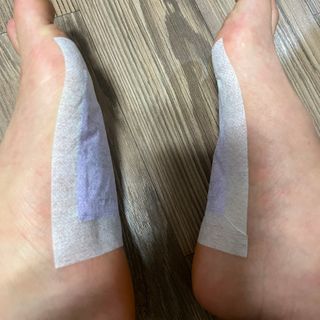 [레제르] 아로마 수액패치 발패치 10매입 - 라벤더향/유칼립투스향/대나무향 — 5점을 준 리뷰어가 2022년 2월 올린 사용 사진