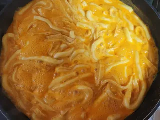 [푸딩팩토리] 로제누들떡볶이 500g / 까르보나라크림누들떡볶이 500g — 5점을 준 리뷰어가 2022년 8월 올린 사용 사진