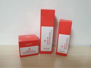 아이앤립 / EYENLIP 아이앤립 연어오일 리바이탈라이징 토너+앰플+크림 3종 세트 — 4.5점을 준 리뷰어가 2021년 5월 올린 사용 사진