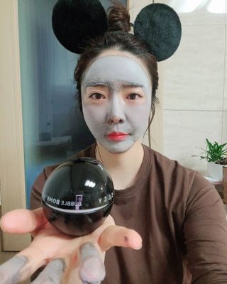 지슬리 GSLEY 지슬리 버블폭탄팩 — 5점을 준 리뷰어가 2021년 3월 올린 사용 사진