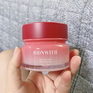 SOONWITH 바이오 수퍼 아쿠아 하이드로 젤 크림 — 5점을 준 리뷰어가 2021년 5월 올린 사용 사진