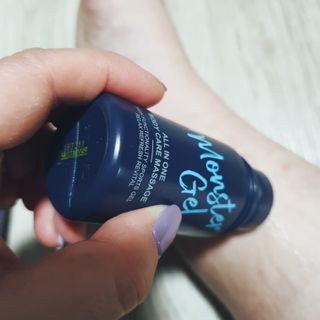 [바록스] 류현진 올인원 바디릴렉싱 몬스터겔 50ml — 5점을 준 리뷰어가 2021년 5월 올린 사용 사진