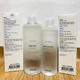 화이트리 비움 데일리 토너, 바하 0.5토너 세트 — 5점을 준 리뷰어가 2021년 1월 올린 사용 사진