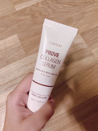 체르엠  프루브 콜라겐 앰플세럼 60ml 1병 — 4점을 준 리뷰어가 2022년 1월 올린 사용 사진