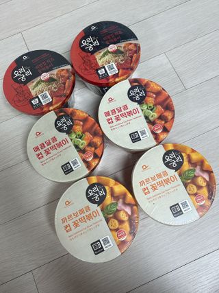 나우  [요리궁리] B타입 ( 매콤, 치즈, 매콤까르보 ) 꽃떡볶이 6개입 세트 — 5점을 준 리뷰어가 2025년 3월 올린 사용 사진