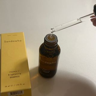 스킨큐어 산다화 비타민c 화이트닝 에센스 30ml — 4점을 준 리뷰어가 2023년 7월 올린 사용 사진