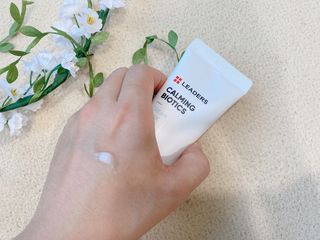 리더스코스메틱 리더스 카밍 바이오틱스 #1등 진정 기획세트 [에센스 워터150ml + 크림 마스크80ml] — 5점을 준 리뷰어가 2022년 9월 올린 사용 사진
