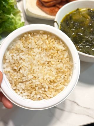 [구매평]양반 동원 양반 100밥 현미밥, 130g, 12개 — 5점을 준 리뷰어가 2025년 5월 올린 사용 사진