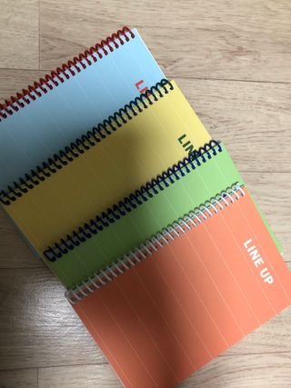 리훈 언제든지 필요한 기본 아이템 아무노트 4권세트+저점도펜[색상랜덤배송] — 5점을 준 리뷰어가 2021년 6월 올린 사용 사진