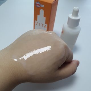 코드네이처 비아미 비타 화이트닝 앰플 — 5점을 준 리뷰어가 2021년 8월 올린 사용 사진