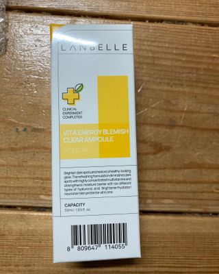 랑벨 비타 에너지 잡티 앰플 50ml 고농축 비타민, 저자극, 수분 촉촉, 미백 앰플 — 5점을 준 리뷰어가 2022년 4월 올린 사용 사진
