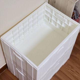올맘 오픈도어 모던 폴딩매직박스 48L 2개세트 — 5점을 준 리뷰어가 2021년 8월 올린 사용 사진