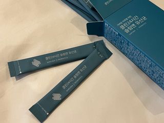 클린24시간 슬림앤유산균 1박스 (3.5g X 15포) — 4.5점을 준 리뷰어가 2022년 10월 올린 사용 사진