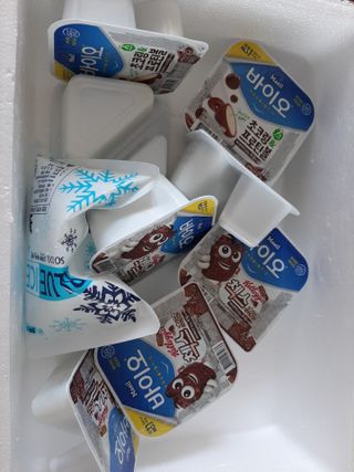 매일바이오 토핑요거트 — 5점을 준 리뷰어가 2021년 5월 올린 사용 사진