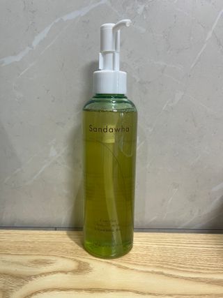 스킨큐어 산다화 순한 클렌징 동백 오일 200ml — 5점을 준 리뷰어가 2023년 2월 올린 사용 사진