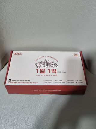 푸디푸디 1일1떡  가래떡 낱개포장 아침식사 식사대용 7종 세트 혼합 (14개입) — 5점을 준 리뷰어가 2022년 6월 올린 사용 사진