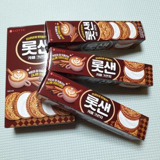 롯데제과 롯샌 카페크런치 — 5점을 준 리뷰어가 2021년 10월 올린 사용 사진