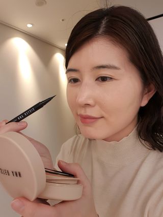 씨스터앤 퍼펙트 엣지 브러쉬 펜 라이너 2종 택 1 — 5점을 준 리뷰어가 2022년 1월 올린 사용 사진