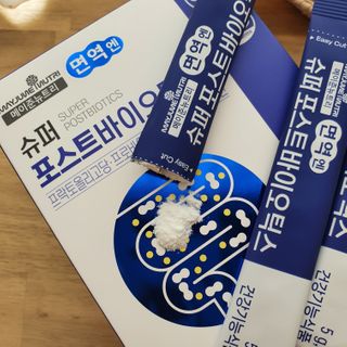 메이준뉴트리 슈퍼 포스트바이오틱스 — 5점을 준 리뷰어가 2021년 3월 올린 사용 사진