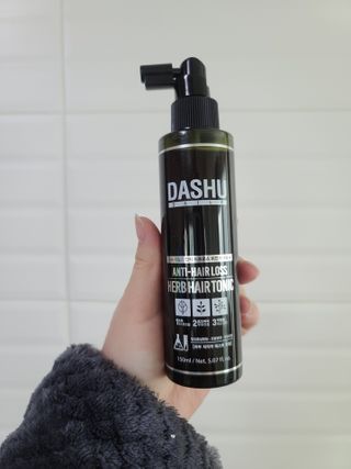 다슈코리아 다슈 데일리 안티 헤어로스 허브 헤어토닉 150ml — 5점을 준 리뷰어가 2021년 2월 올린 사용 사진