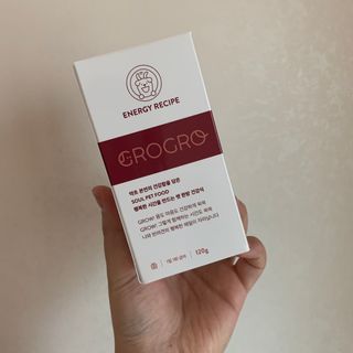 펫21 그로그로 5종 강아지 고양이 반려동물 한방 영양제 — 5점을 준 리뷰어가 2021년 12월 올린 사용 사진