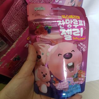 [팔도] 잔망루피젤리 믹스베리맛 42g 8개 — 5점을 준 리뷰어가 2022년 1월 올린 사용 사진