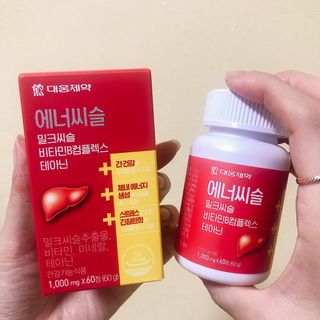 [대웅제약] 간,에너지,스트레스 에너씨슬 밀크씨슬 비타민B — 5점을 준 리뷰어가 2021년 8월 올린 사용 사진
