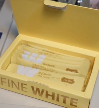 디오르 파인화이트 — 5점을 준 리뷰어가 2022년 1월 올린 사용 사진