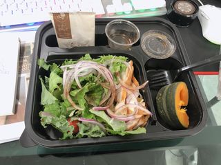 참살이도시락 작심삼일 샐러드도시락 3개 맛보기 새벽배송 또는 택배배송 — 5점을 준 리뷰어가 2021년 9월 올린 사용 사진