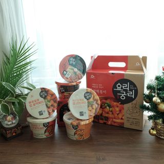 프리 [요리궁리] 타입 B (매콤,치즈,매콤까르보) 꽃떡볶이 6개입 세트 — 5점을 준 리뷰어가 2024년 12월 올린 사용 사진