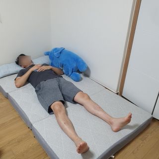 슬립앤슬립 슬립핏 [슬립앤슬립] 시그니처하이브리드 토퍼 4T / 시그니처하이브리드 삼단토퍼 9T — 5점을 준 리뷰어가 2021년 8월 올린 사용 사진