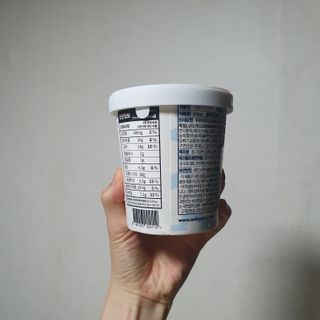 밀키파인트 더블 프로틴 우유 — 5점을 준 리뷰어가 2021년 8월 올린 사용 사진
