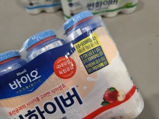 LIVE 매일바이오 썬화이버 드링킹 요거트 — 5점을 준 리뷰어가 2022년 8월 올린 사용 사진