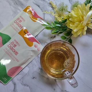 [경남제약헬스케어] 케어플러스 리셋 다이어트 청포도맛 100ml X 5포 (5일분) — 5점을 준 리뷰어가 2023년 5월 올린 사용 사진